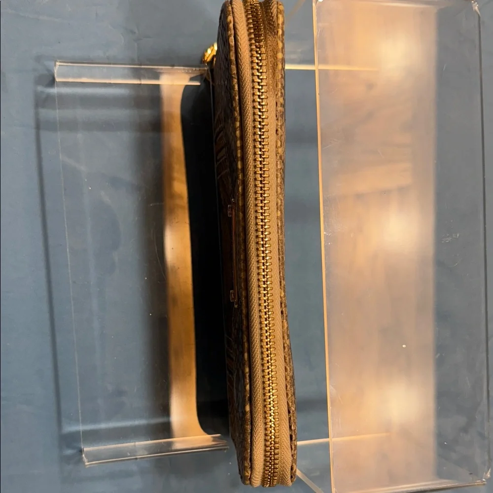 Michael Kors Tan Snake Print Wallet - Picture 5 of 8
